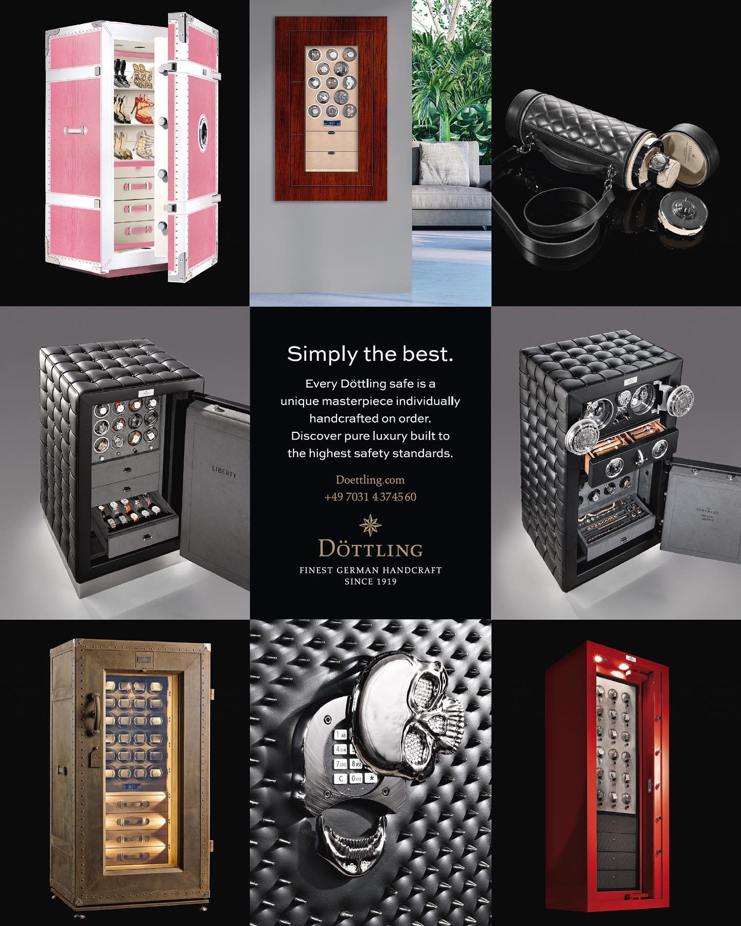 We built the best and most prestigious safes in the world for the best and most successful people in the world. Period.